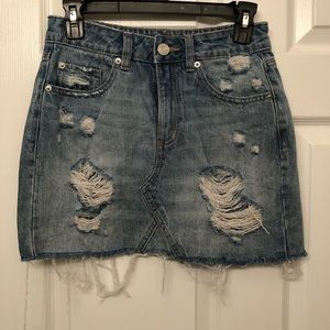 denim skirt